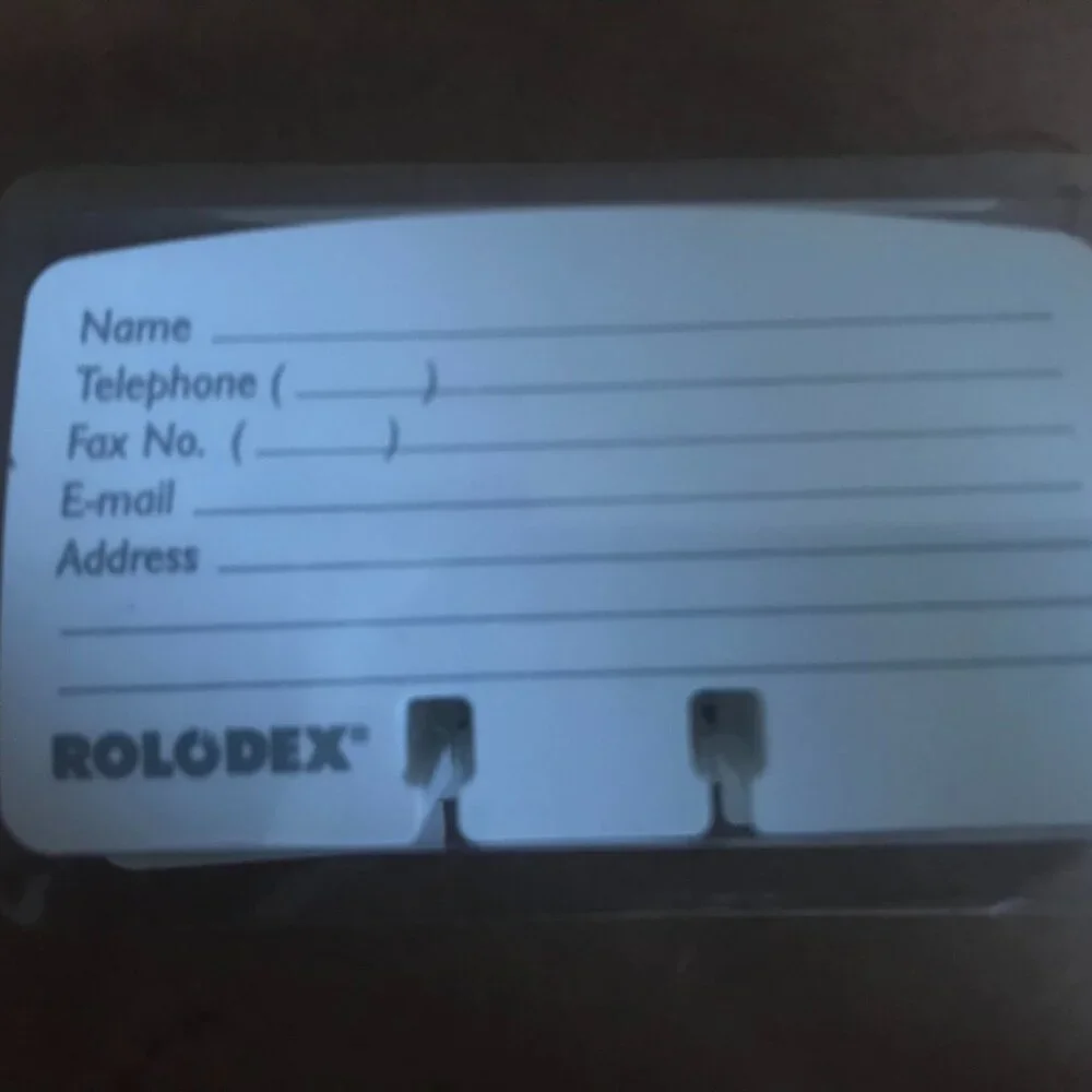 Rolodex® Card File Refills